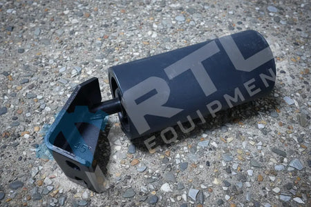 45 DEGREE HDPE RIGHT SIDE ROLLER - 02020605