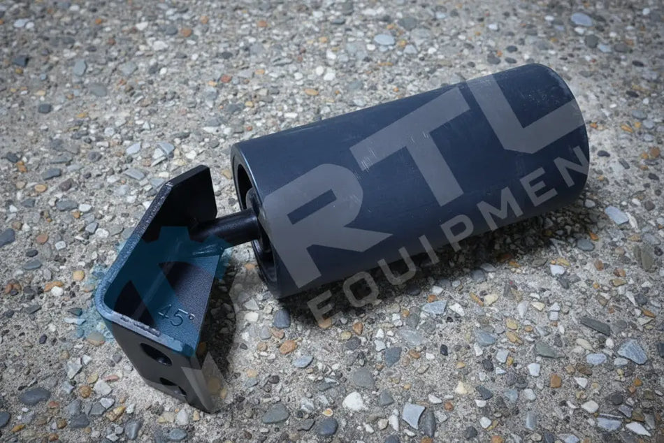 45 DEGREE HDPE RIGHT SIDE ROLLER - 02020605