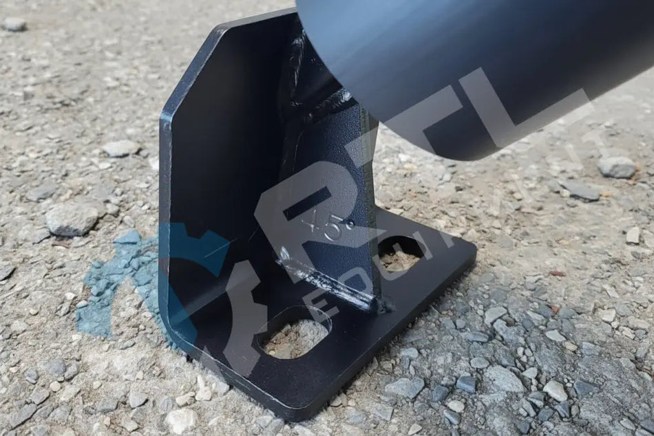 45 DEGREE HDPE RIGHT SIDE ROLLER - 02020605