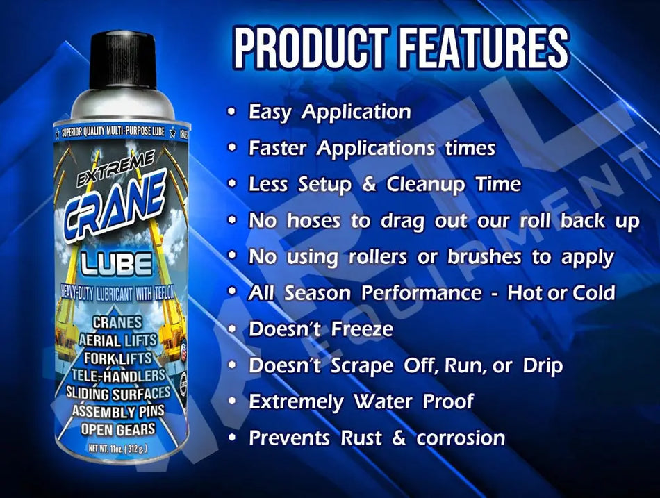 EXTREME CRANE LUBE 11 OZ CAN CASE OF 12 **FREE SHIPPING**