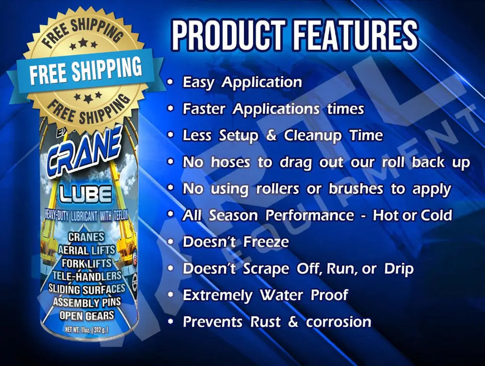 EXTREME CRANE LUBE 11 OZ CAN CASE OF 12 **FREE SHIPPING**