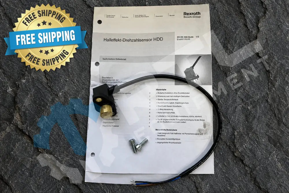 TEREX ROTATION SPEED SENSOR WITH MOUNT | PN 48467612