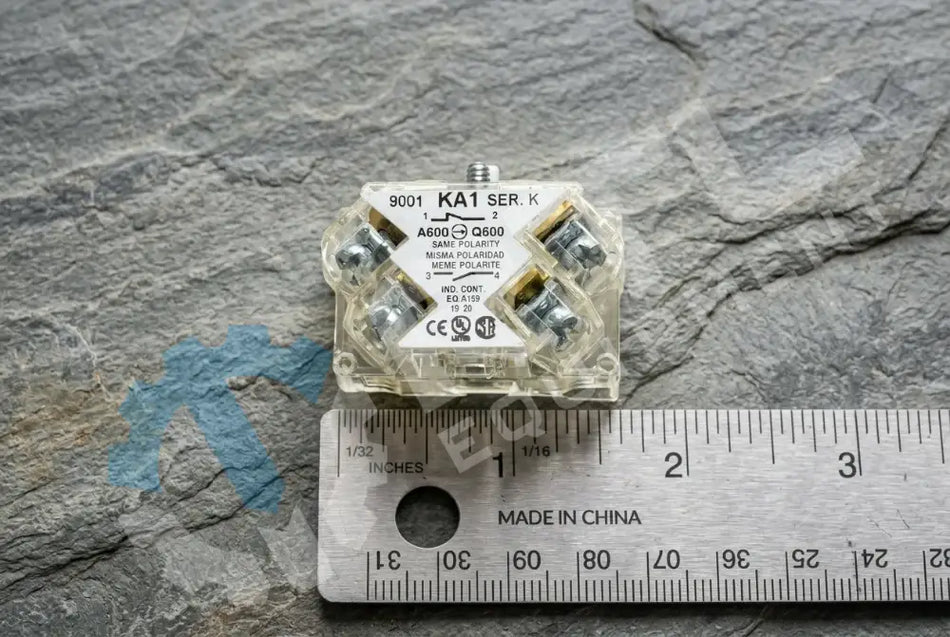 TEREX WHITE CONTACT BLOCK 158215 | PN 9001KA1